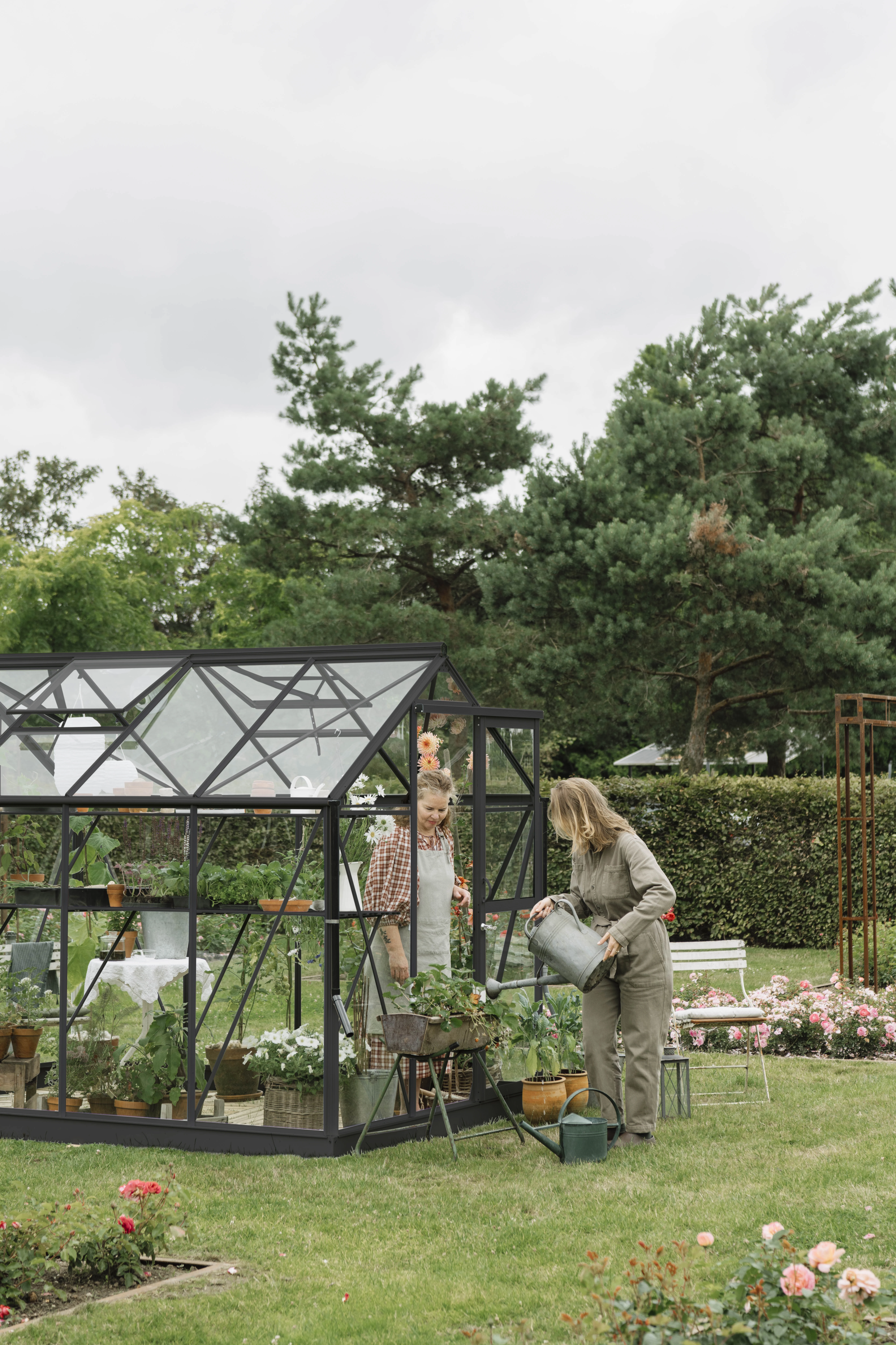 Royal Well Tuinkas Mary IV Zwart - Afbeelding 1