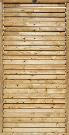 Vuren Shutterscherm Groen Geïmpregneerd 90 x 180 cm - Afbeelding 2