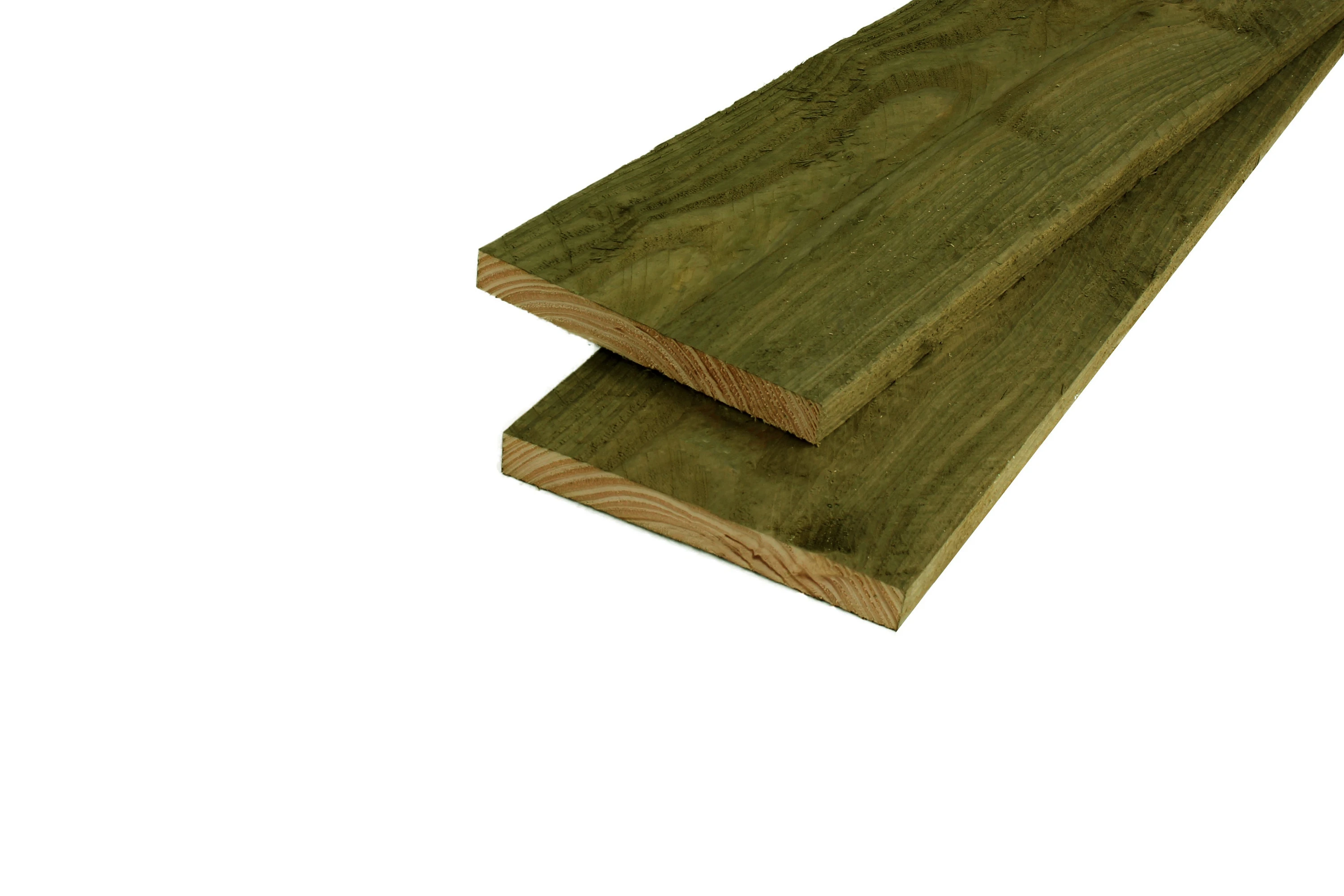 Douglas Potdekselplank 2.2 x 20 cm (22 x 200 mm) Fijnbezaagd Geïmpregneerd - Lengte 500 cm - Afbeelding 1