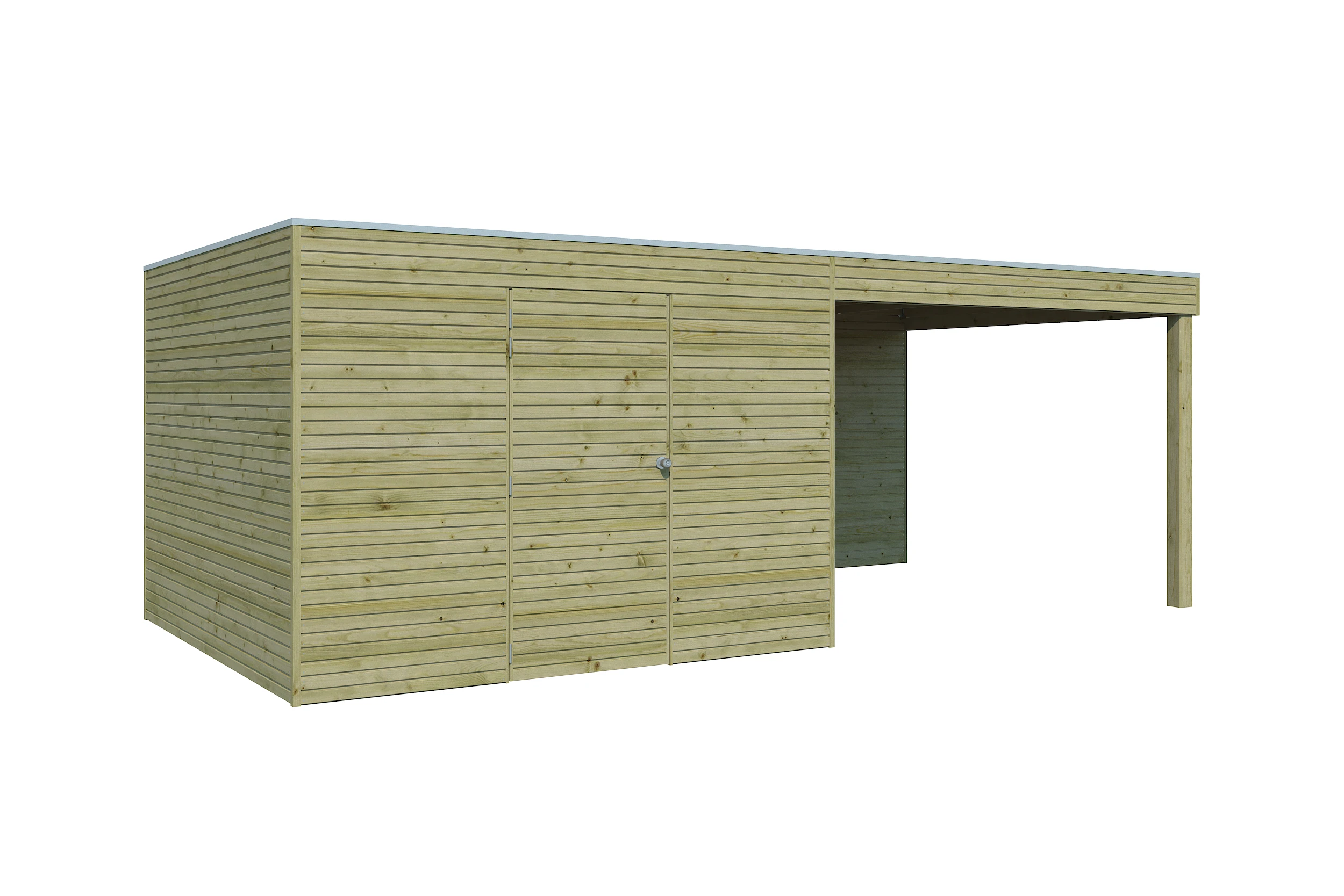 Woodlands Blokhut QBH2 600 x 300 cm - Afbeelding 4