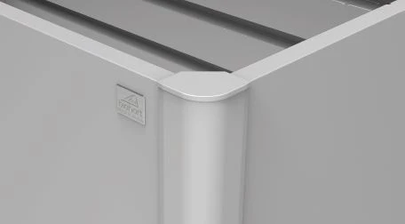 Biohort Kweekbed Belvedere Kwarts Grijs Metallic S 102 x 53 cm - Afbeelding 9