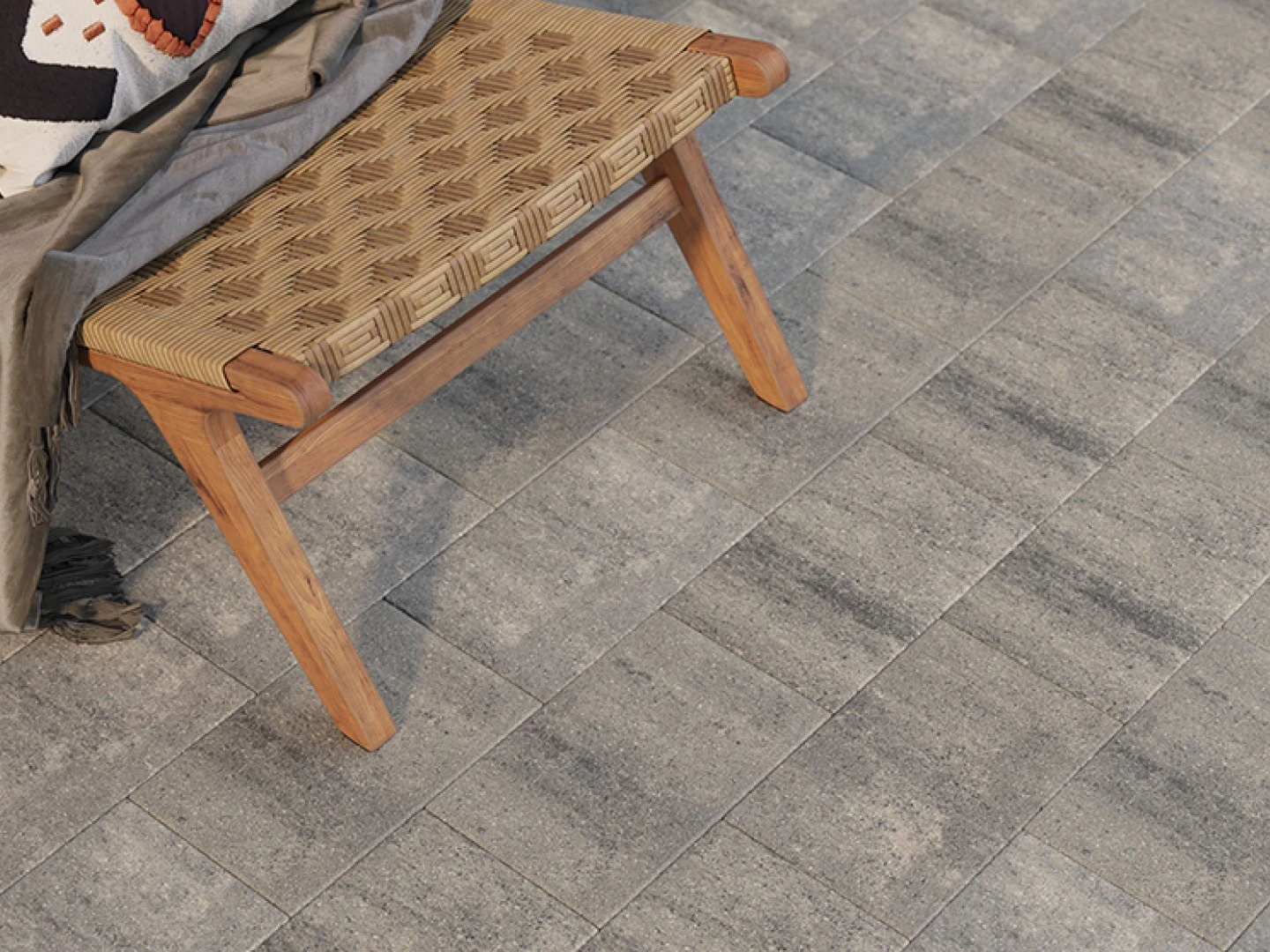 Betontegel Terrasplus Grezzo 20 x 30 x 4 cm (200 x 300 x 40 mm) - Afbeelding 3