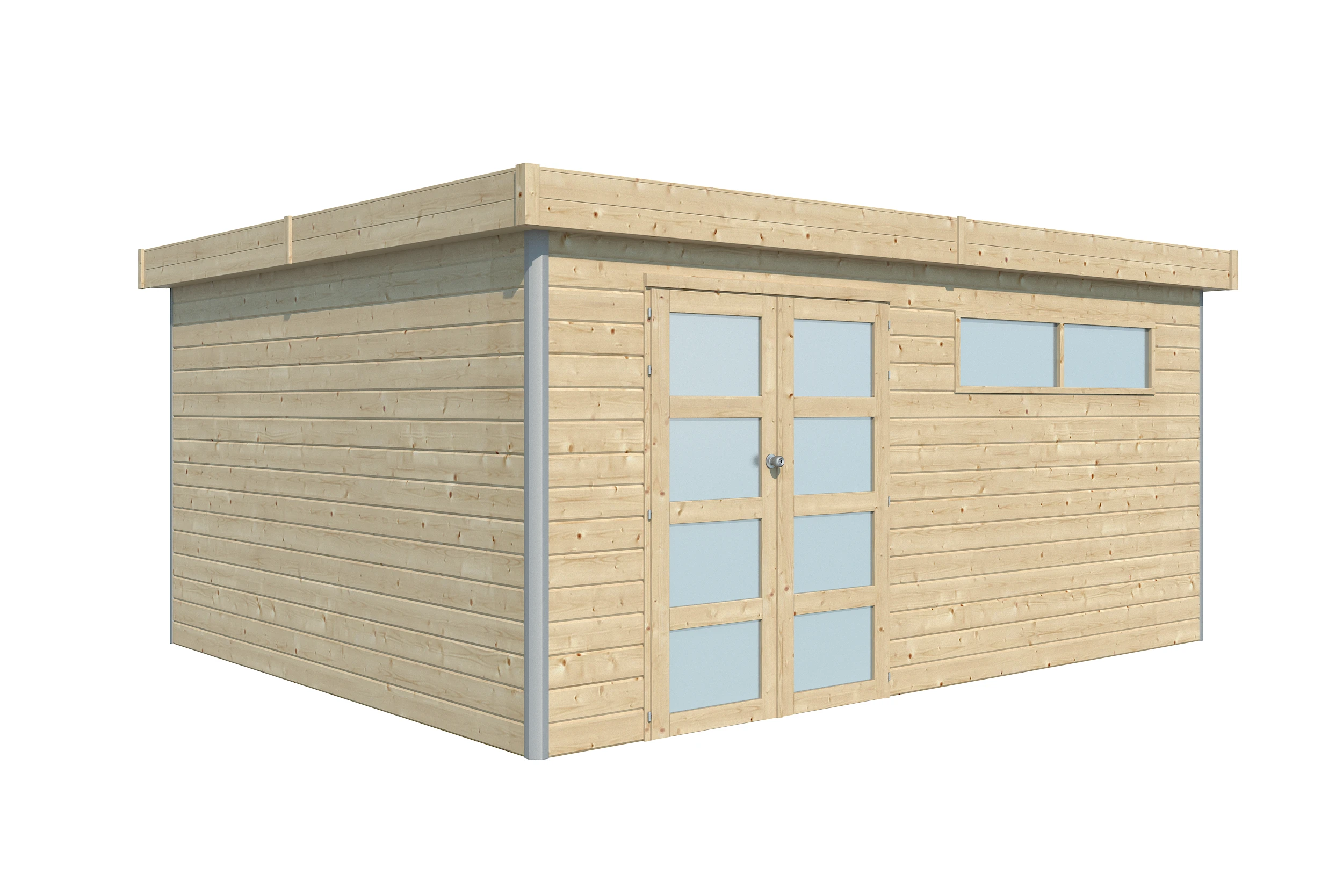 Woodlands Blokhut Kasuko 485 x 385 cm - Afbeelding 4