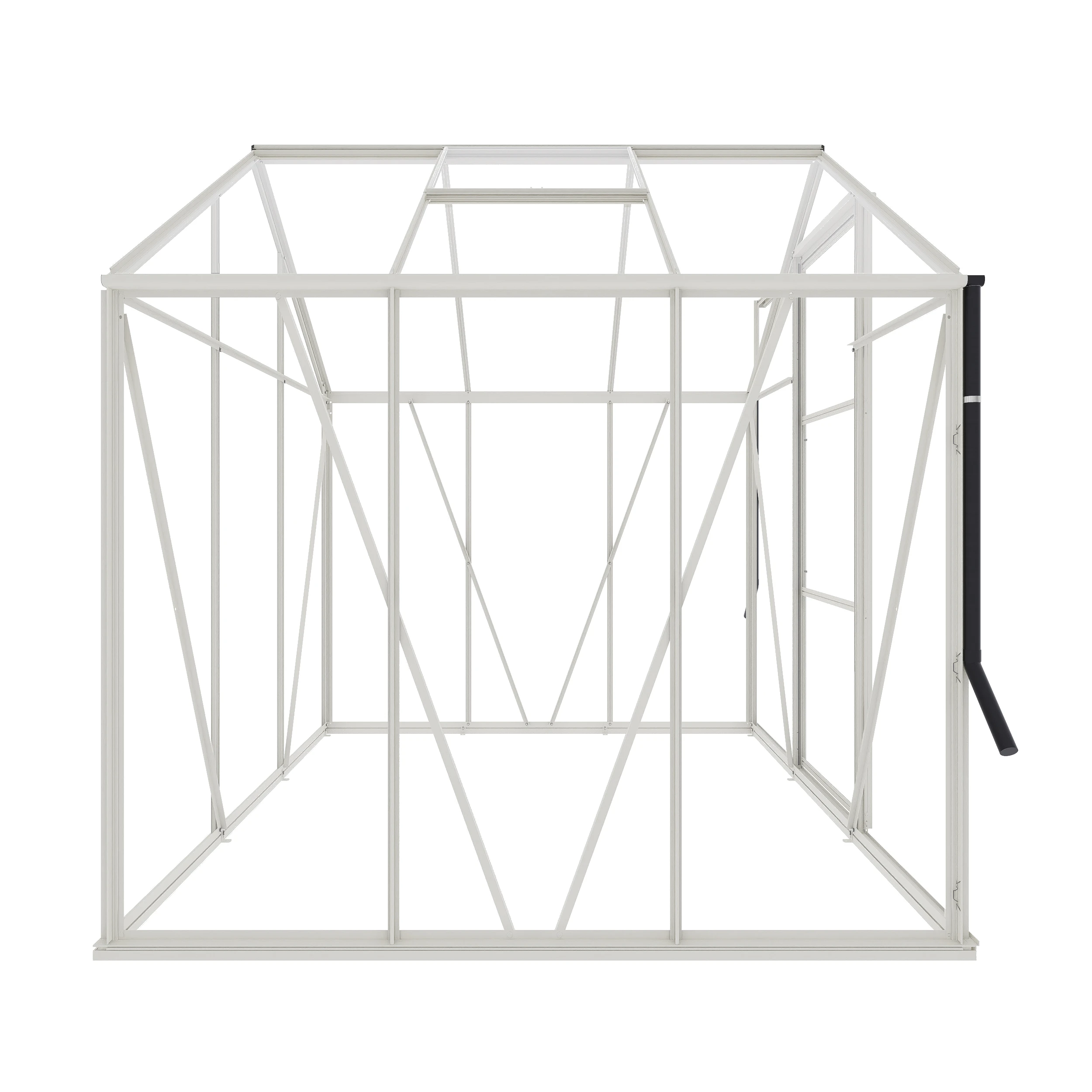 Royal Well Tuinkas Kate I Full Options 192 x 192 cm Wit - Afbeelding 3