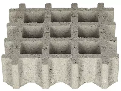 Excluton Aquadraintegel 30 x 30 x 8 cm (300 x 300 x 80 mm) Gris - Afbeelding 1