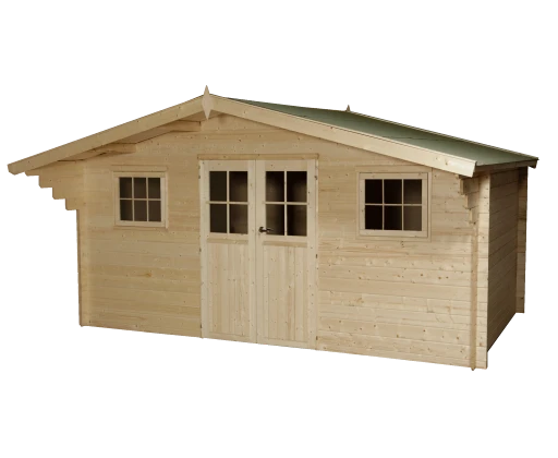 Woodlands Blokhut Winnipeg XL 505 x 385 cm - Afbeelding 4