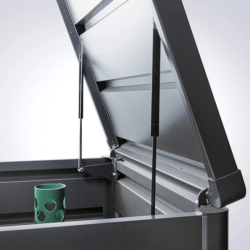 Biohort Compostbak MonAmi Donkergrijs Metallic 102 x 102 cm - Afbeelding 5