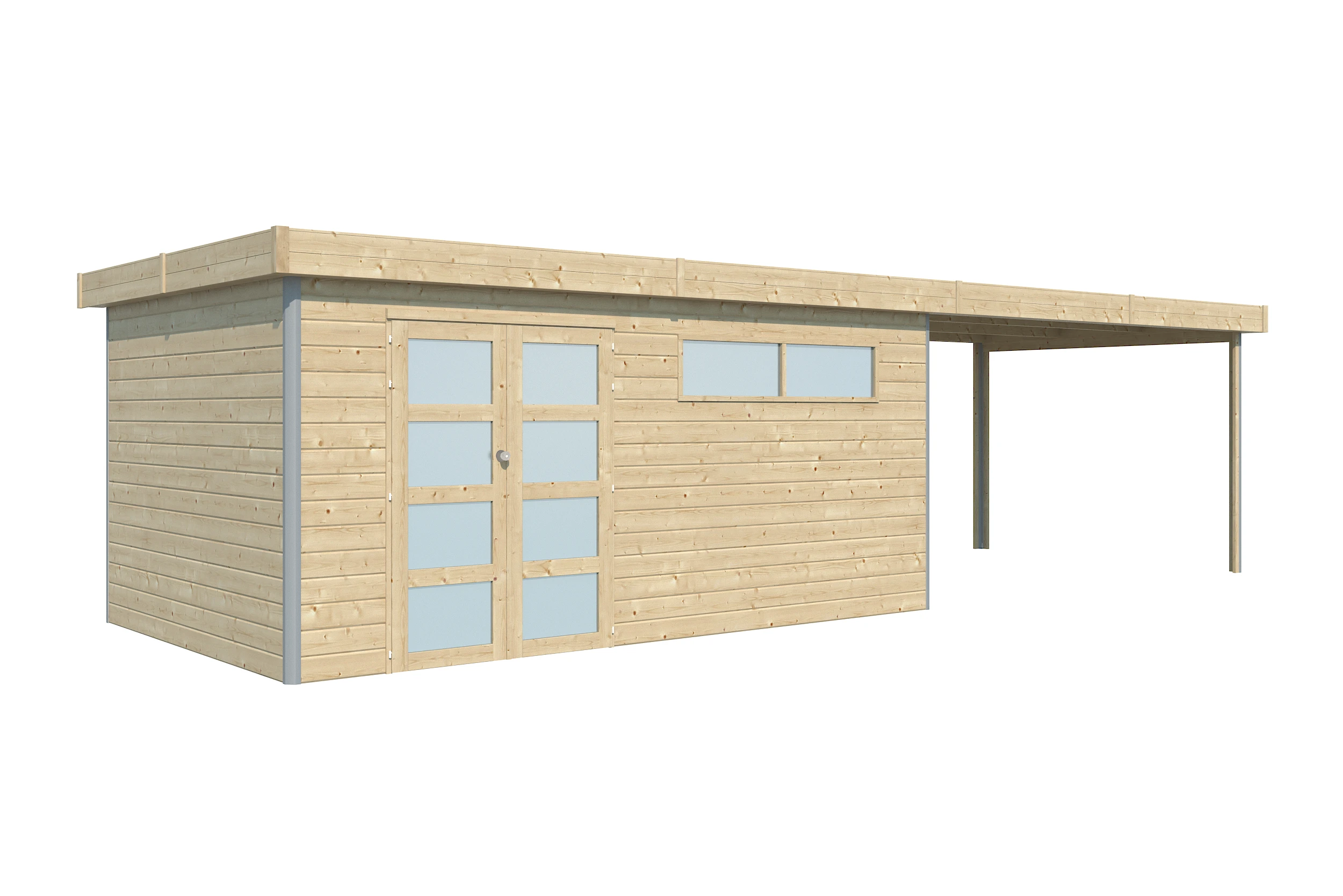 Woodlands Blokhut Kasuko 885 x 295 cm - Afbeelding 4