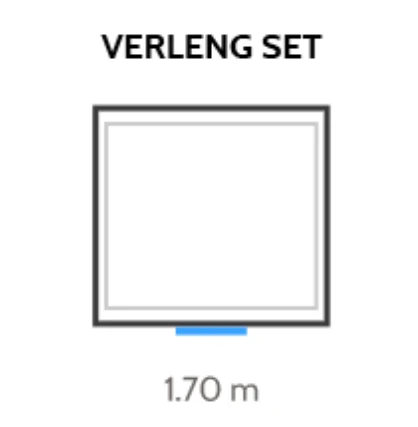 Zinken Dakgoot Verlengstuk Zwart Zadeldak Type 110 - Afbeelding 3
