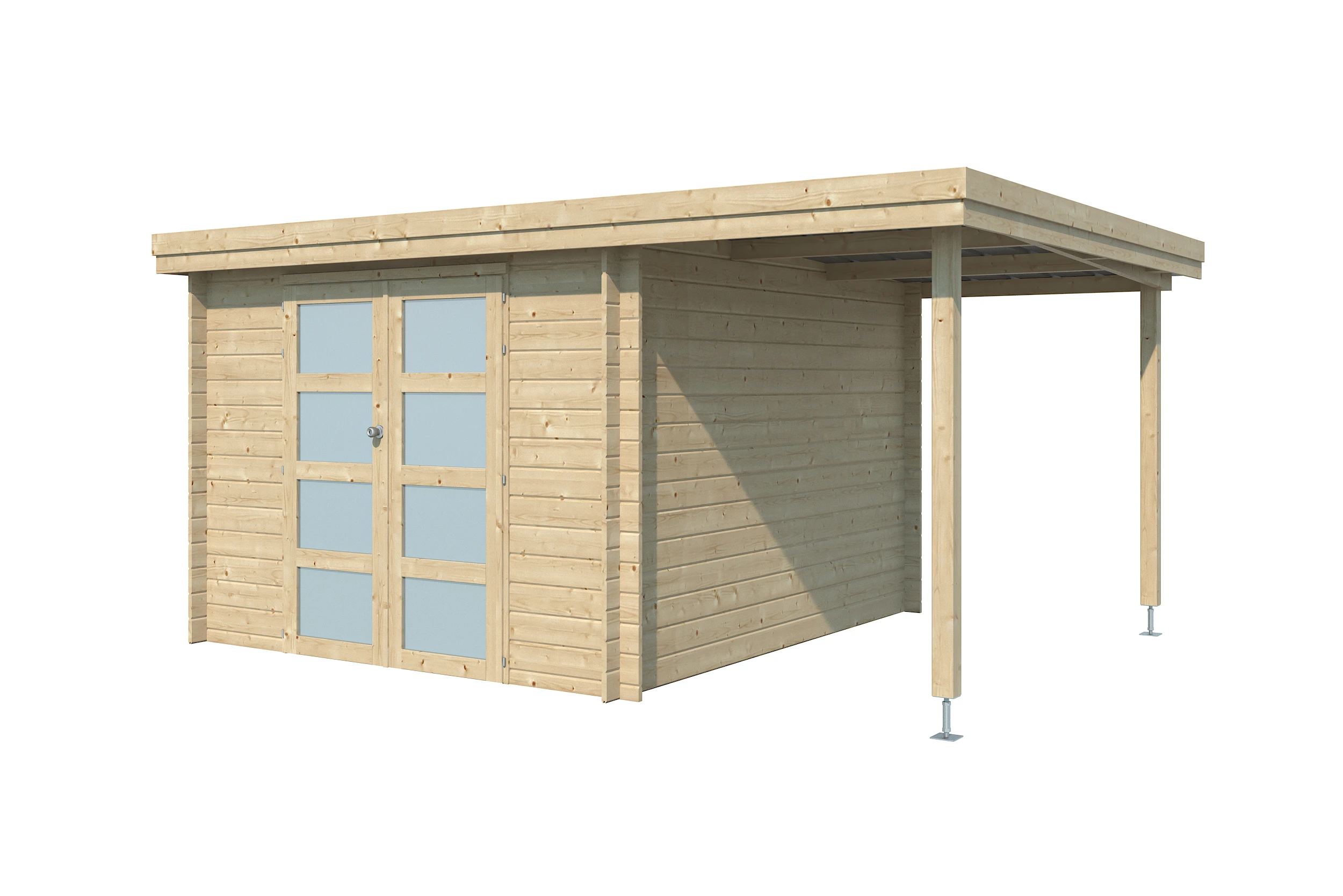 Woodlands Blokhut Oregon 445 x 325 cm - Afbeelding 5