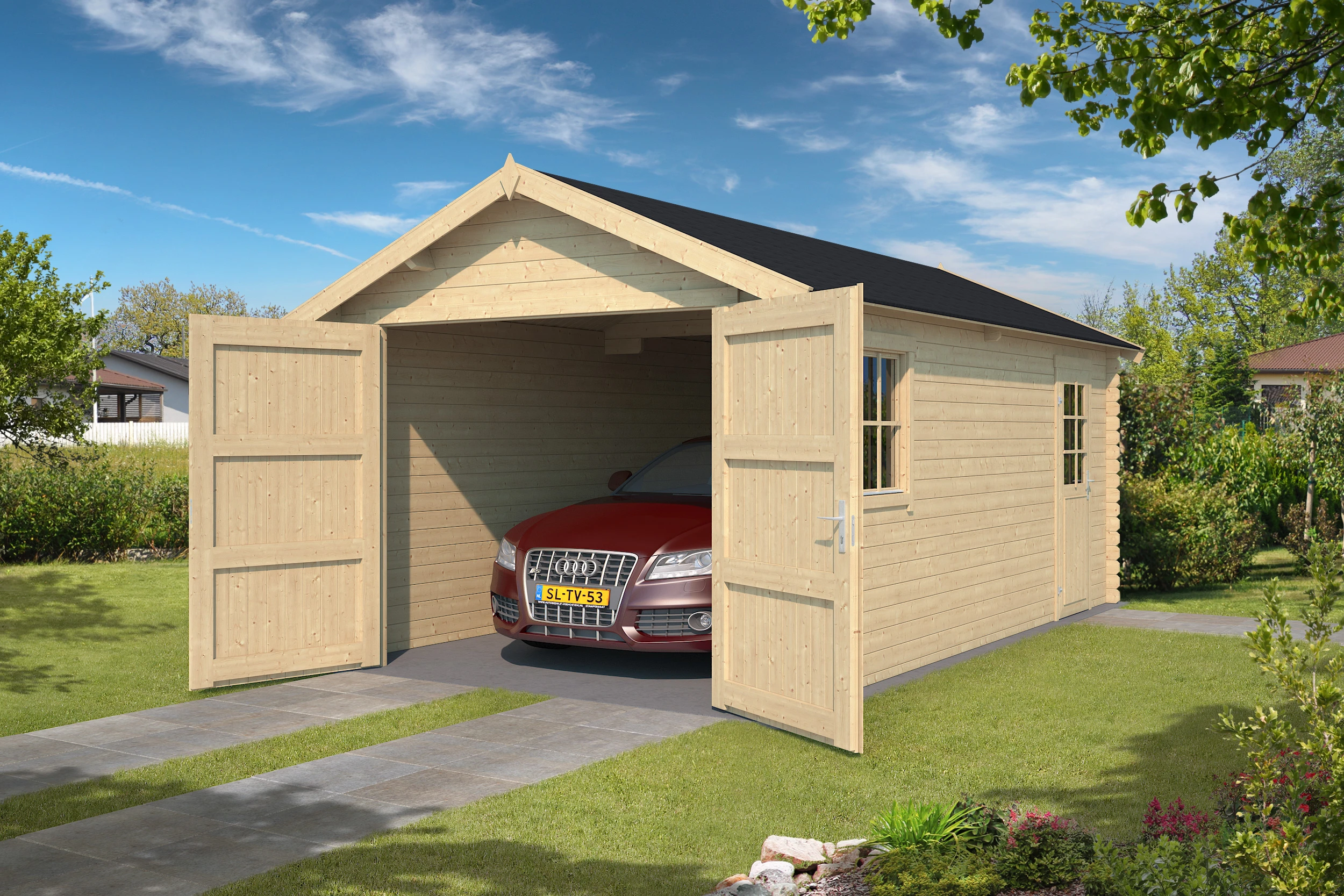 Outdoor Life Garage Dillon 540 x 300 cm - Afbeelding 1