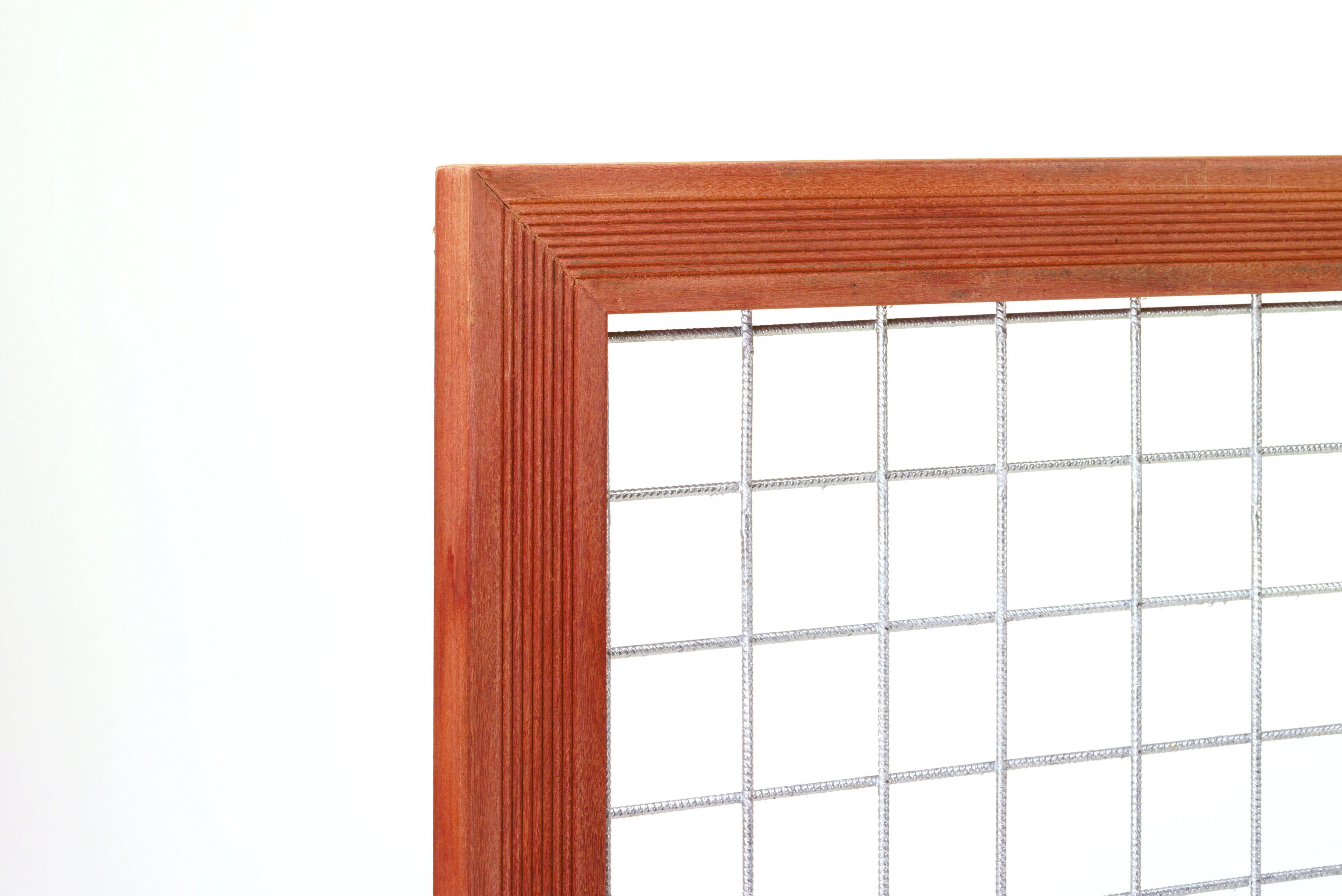 Hardhout Azobe Regel 4.5 x 9.5 cm (45 x 95 mm) Geschaafd - Lengte 400 cm - Afbeelding 2
