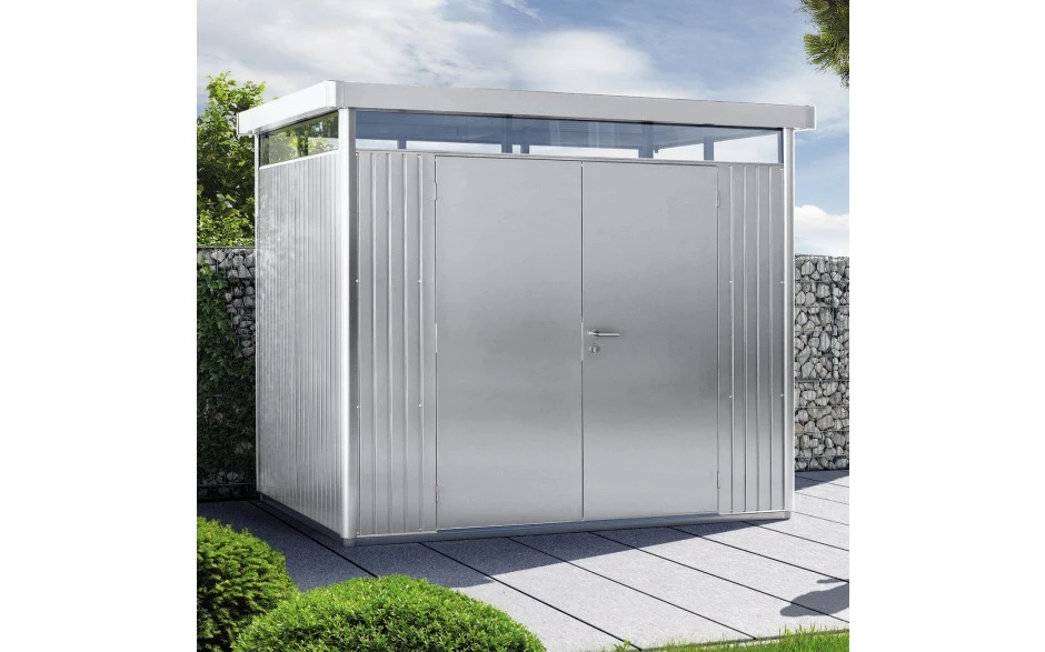 Biohort Berging Highline Enkele Deur Donkergrijs 155 x 275 x 222 cm - Afbeelding 2