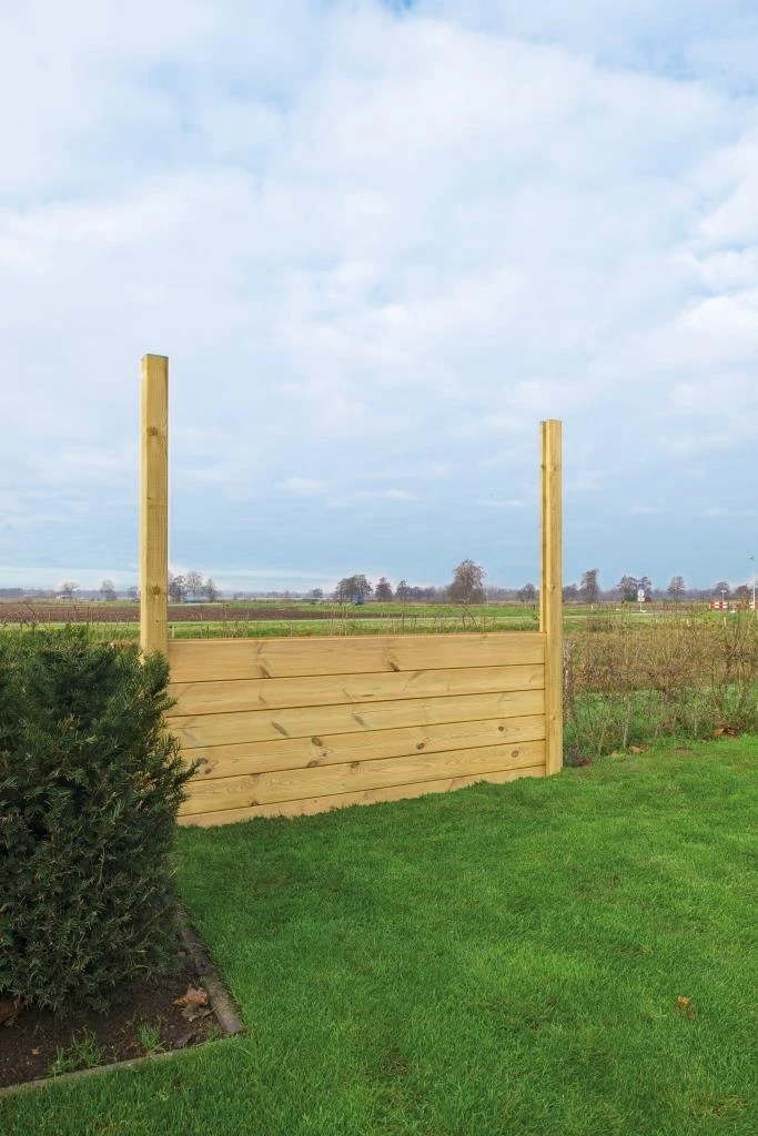 Grenen Blokhutprofielplank 2.8 x 14.5 cm (28 x 145 mm) Geïmpregneerd - Lengte 400 cm - Afbeelding 5