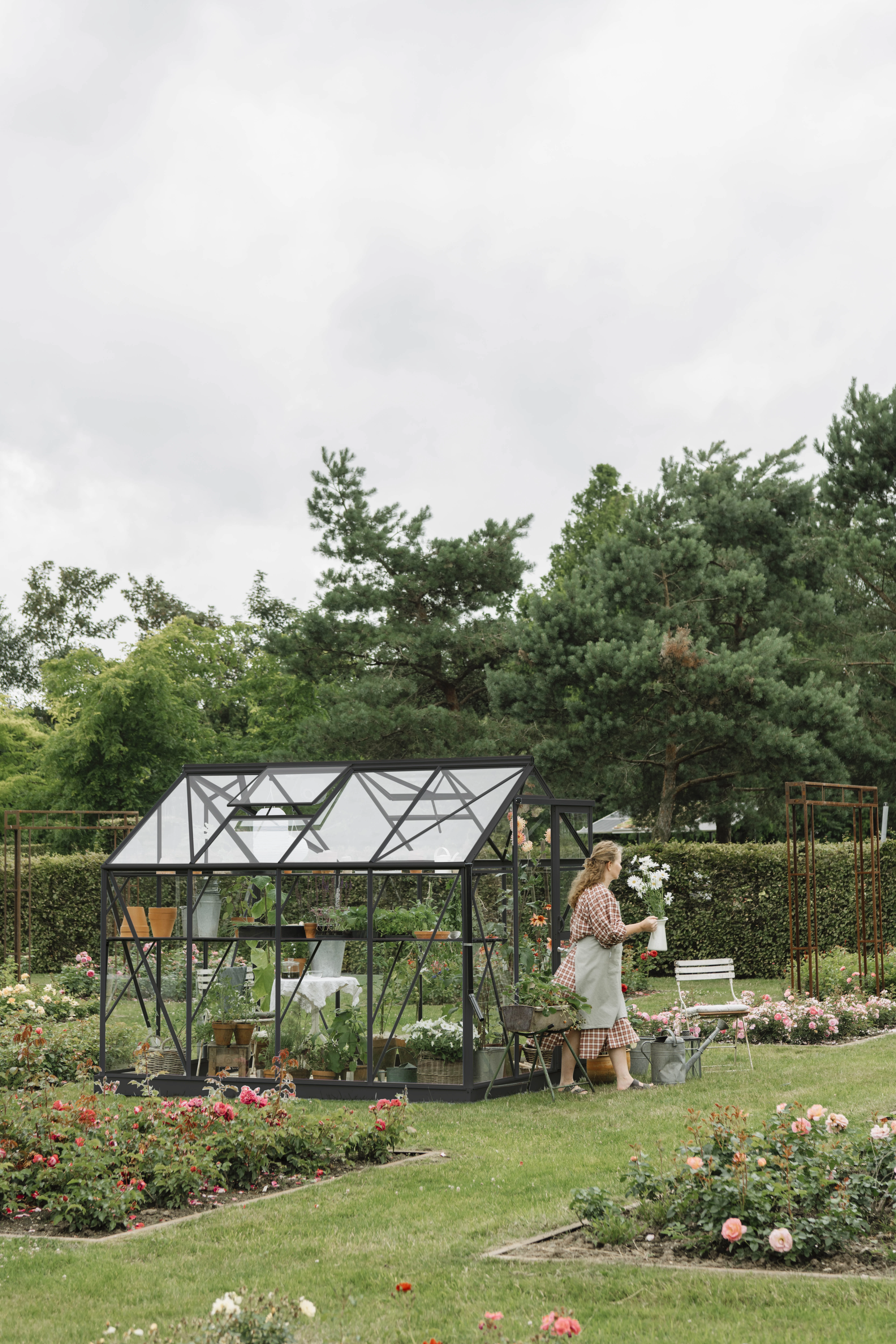 Royal Well Tuinkas Mary II Full Options Zwart - Afbeelding 1