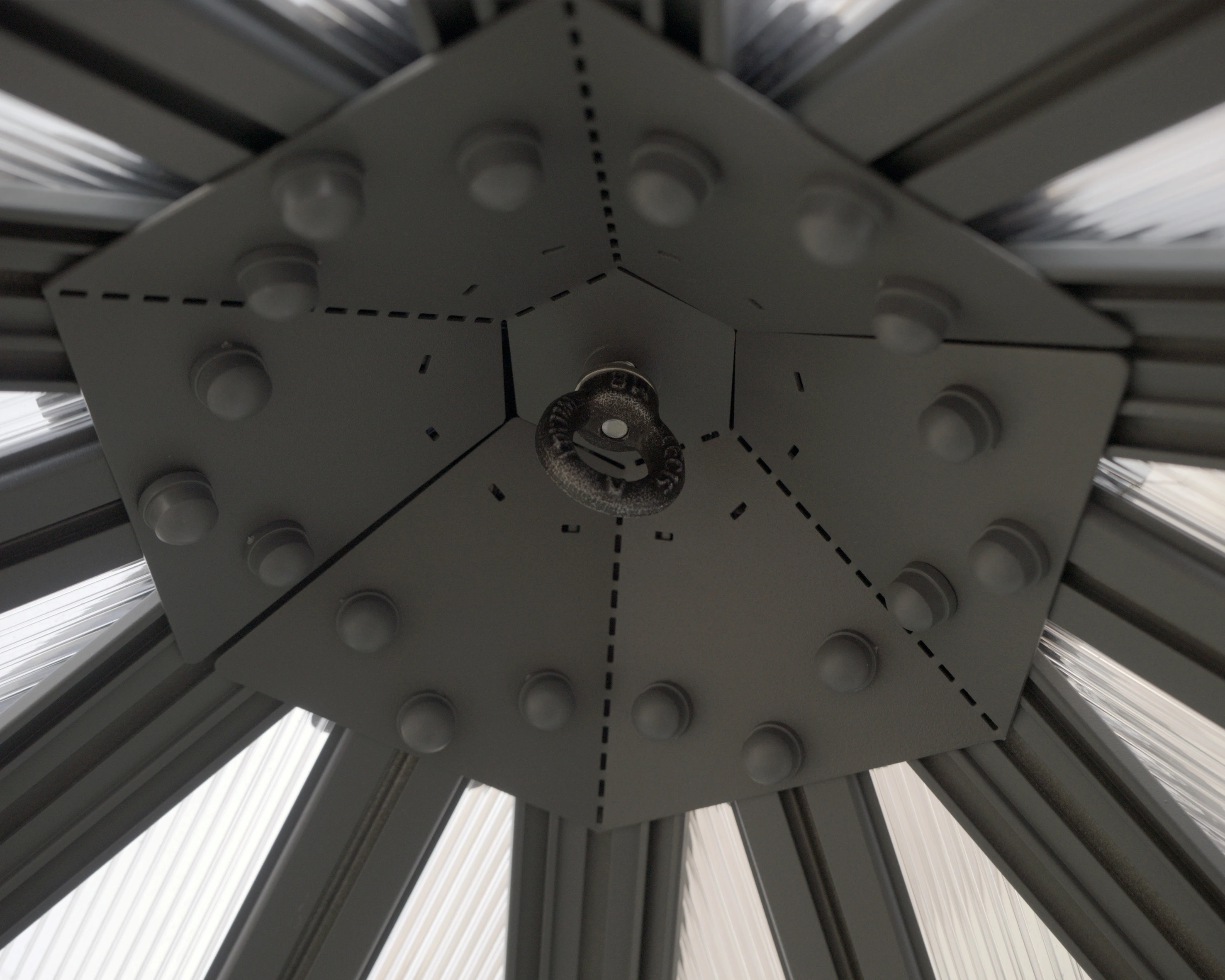 Palram Canopia Tuinkas Oasis 363 cm Antraciet - Afbeelding 7