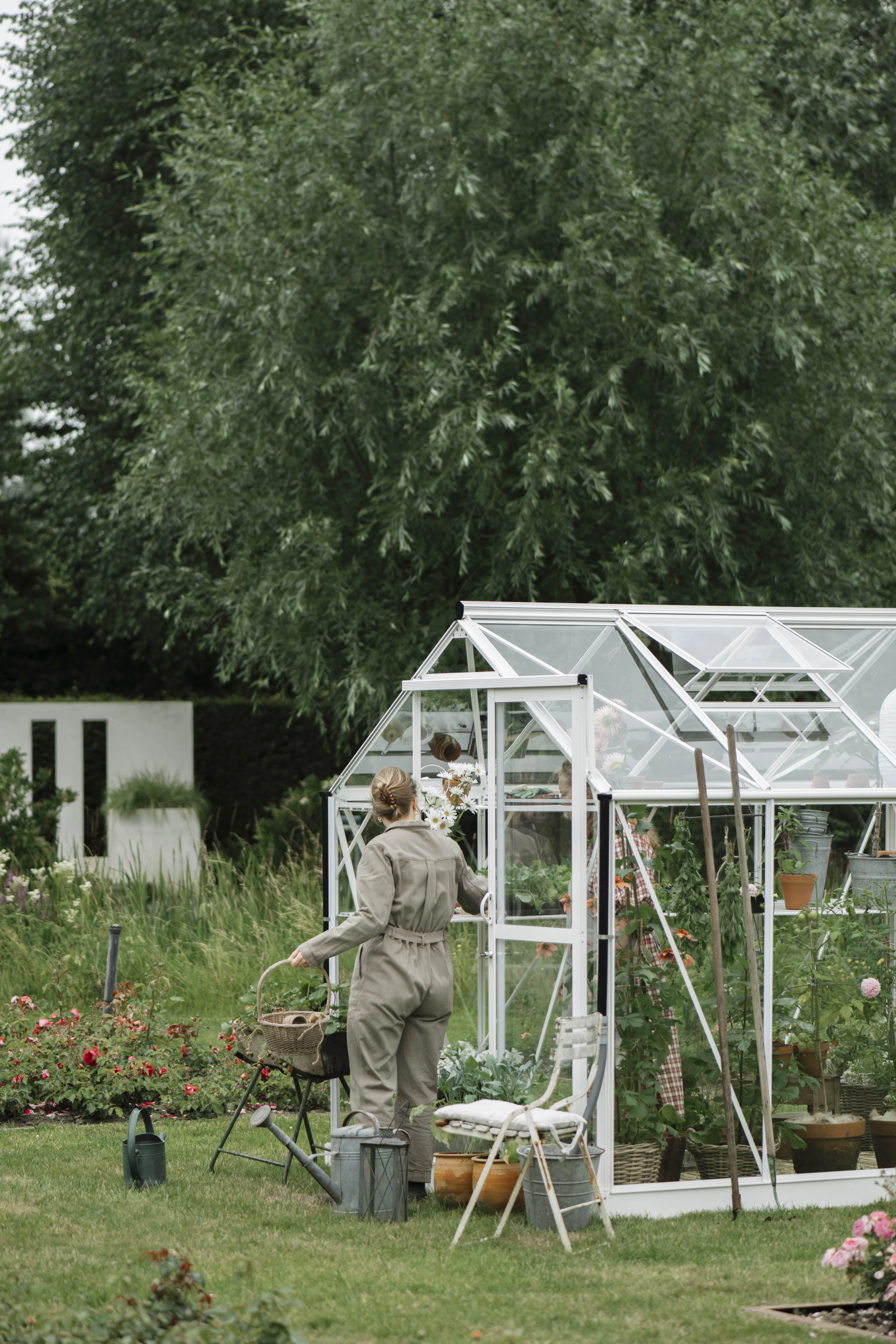 Royal Well Tuinkas Mary II Full Options Wit - Afbeelding 1