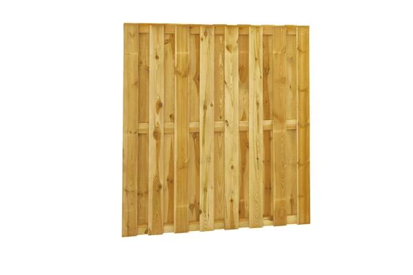 Grenen Schutting 18-Planks Groen Geïmpregneerd 180 x 180 cm - Afbeelding 1