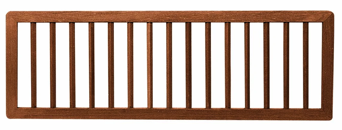 CarpGarant Bankirai Tuinhek Recht in Kader 60 x 180 cm - Afbeelding 1