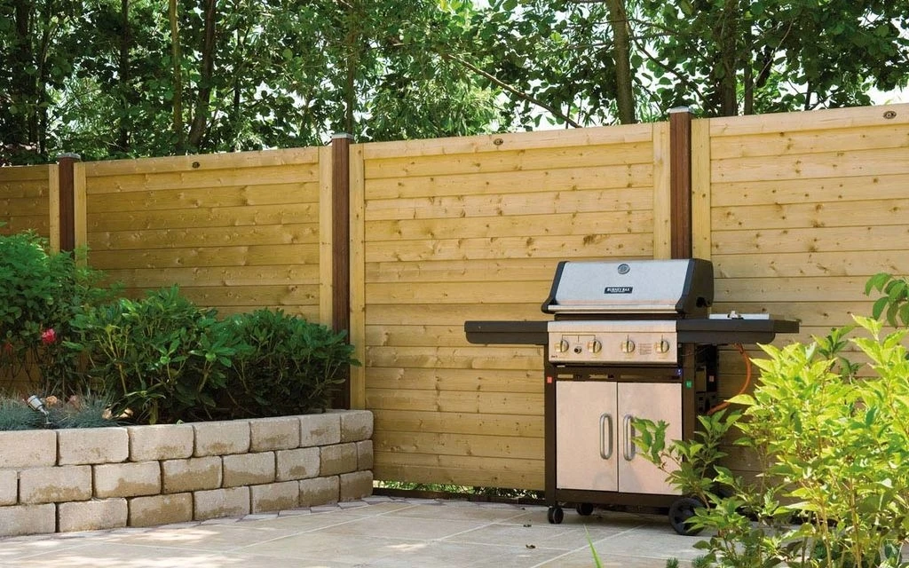 Hillhout Tuinscherm Basic 180 x 180 cm - Afbeelding 3