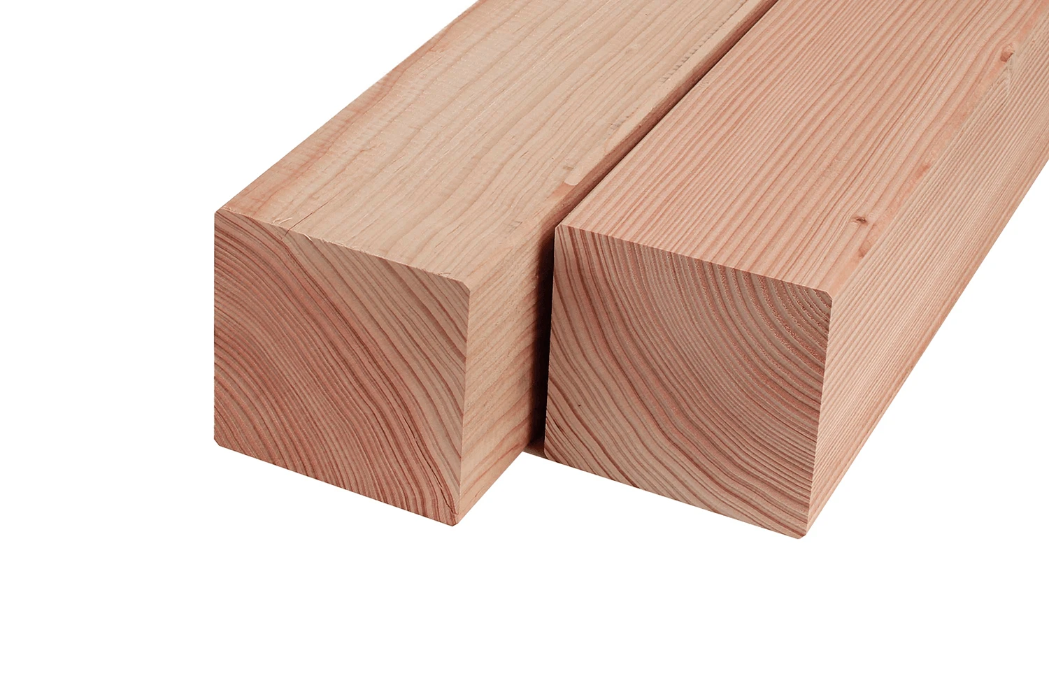 Douglas Paal 19 x 19 cm (190 x 190 mm) Geschaafd - Lengte 600 cm OP = OP - Afbeelding 1