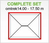 PVC Dakgoot Vierhoekig Dak E100 Antraciet 14-17.5 m - Afbeelding 3