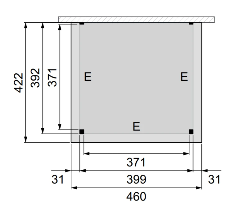Hillhout Terrasoverkapping Excellent Douglas XXL 400 x 400 cm - C3 - Afbeelding 2