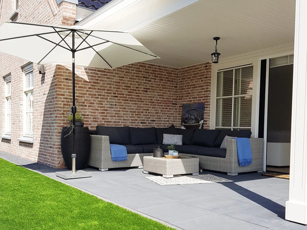 Betontegel Terrasplus Dark Grey 60 x 60 x 4 cm (600 x 600 x 40 mm) - Afbeelding 3