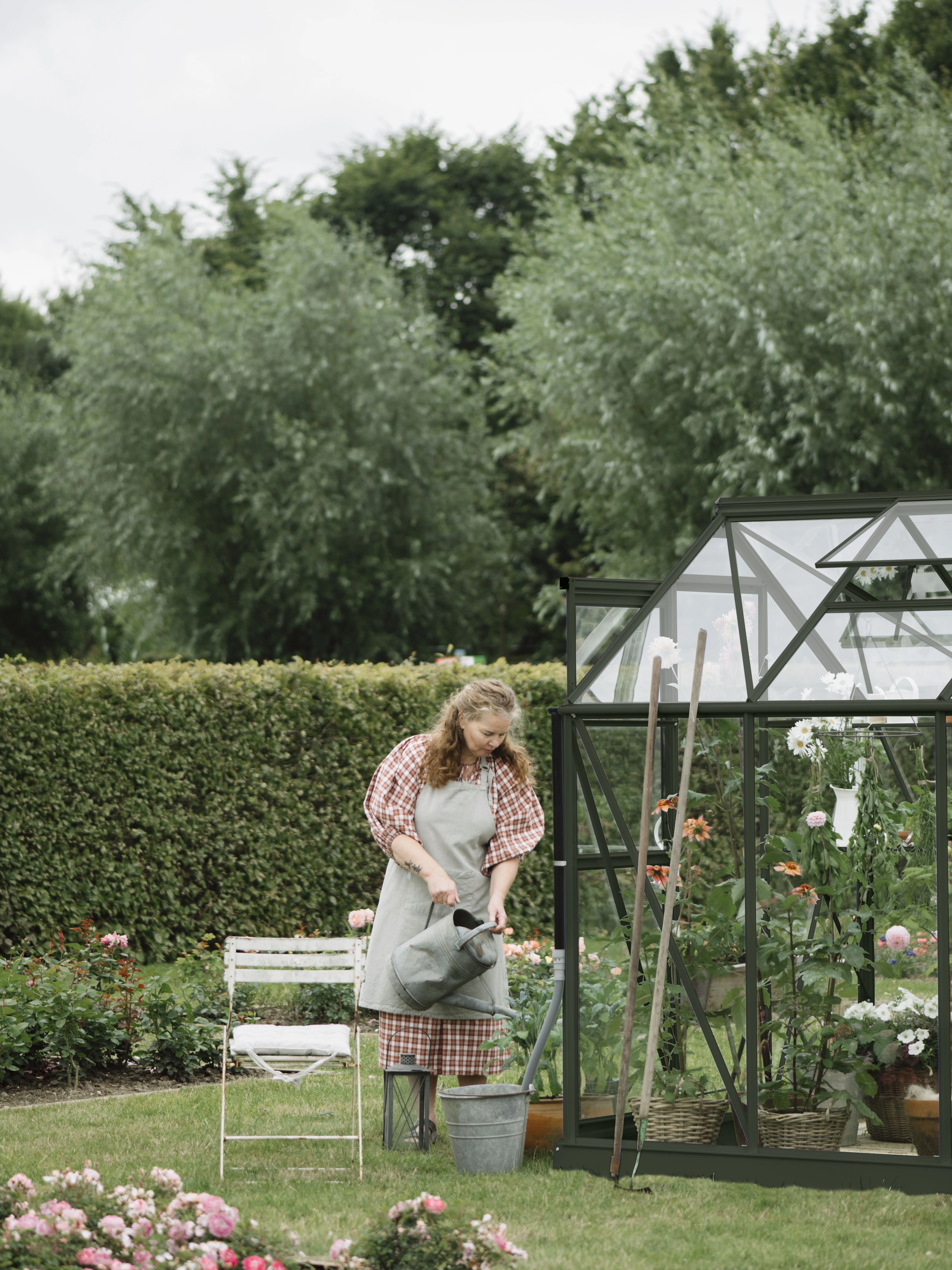 Royal Well Tuinkas Mary I Groengrijs - Afbeelding 4