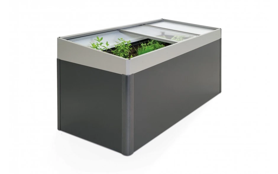 Biohort MoestuinBox Donkergrijs Metallic 102 x 53 cm - Afbeelding 3