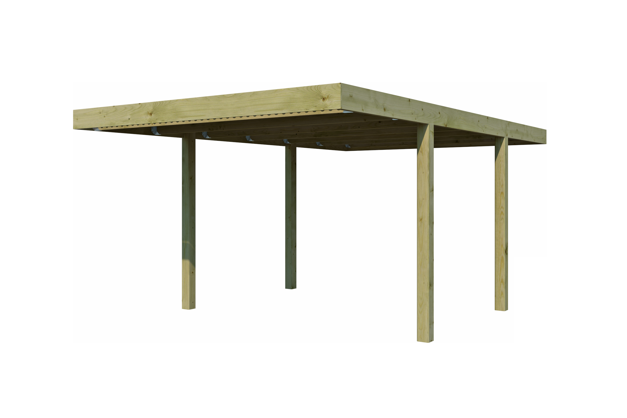 Woodlands Carport Q-Line QB 307 x 554 cm - Afbeelding 1