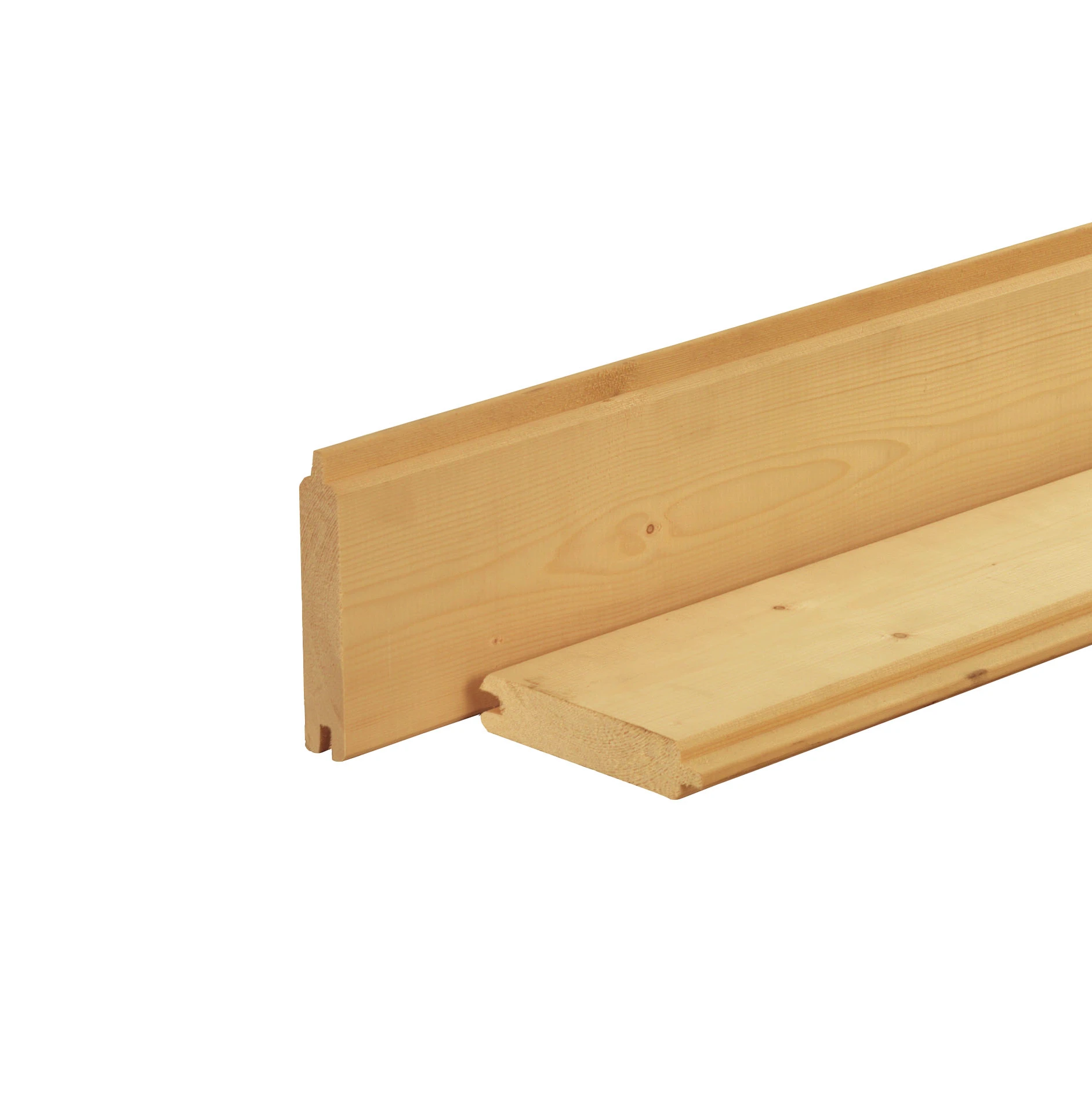 Vuren Dakbeschot 1.6 x 9.5 cm (16 x 95 mm) Geïmpregneerd - Lengte 300 cm - Afbeelding 1