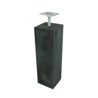 Betonpoer Recht 15 x 15 x 58 cm - Afbeelding 1