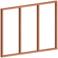 Trendhout Regelpakket K Wandmodule Sponningplanken - Afbeelding 2