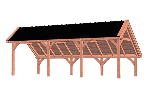 Trendhout Douglas Kapschuur De Hoeve XL 820 x 380 cm - Afbeelding 1