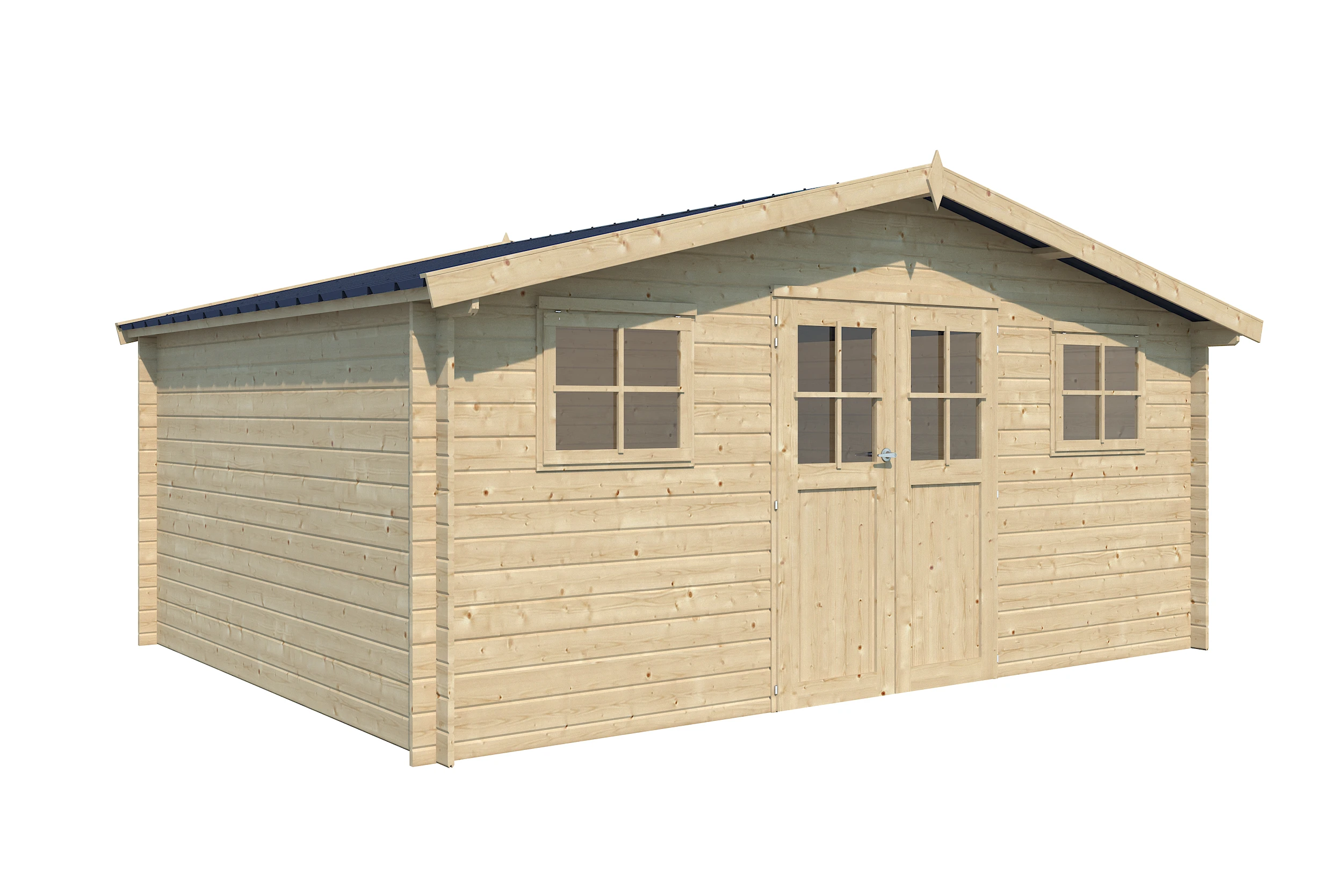 Woodlands Blokhut Hudson XL 505 x 385 cm - Afbeelding 4