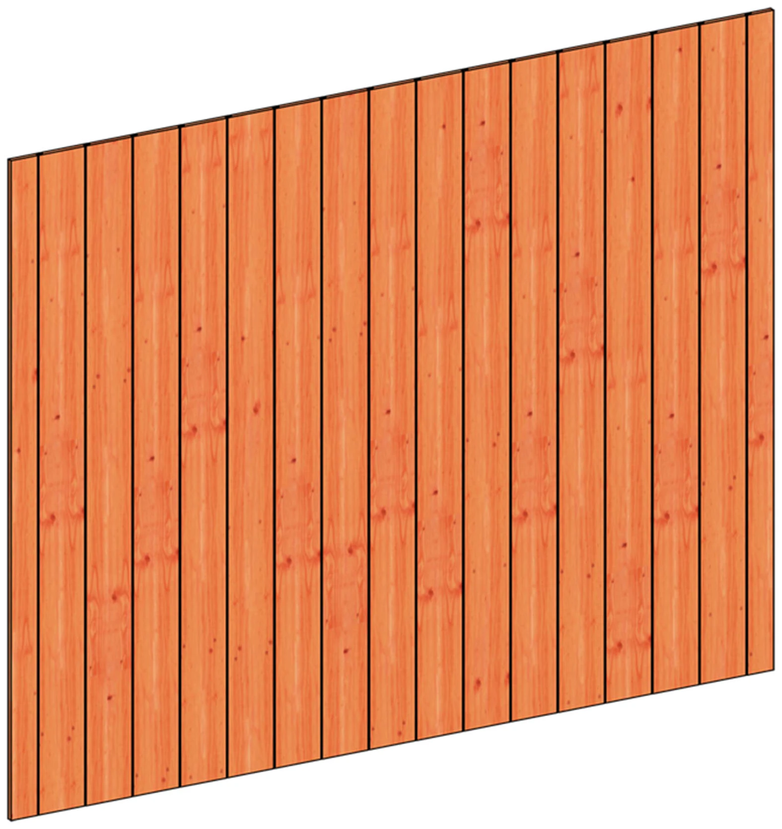 Trendhout Wandmodule C Sponningplanken 276 x 220 cm - Afbeelding 1
