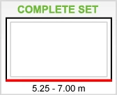 PVC Dakgoot Lessenaarsdak GD16 Antraciet 525-700 cm - Afbeelding 2