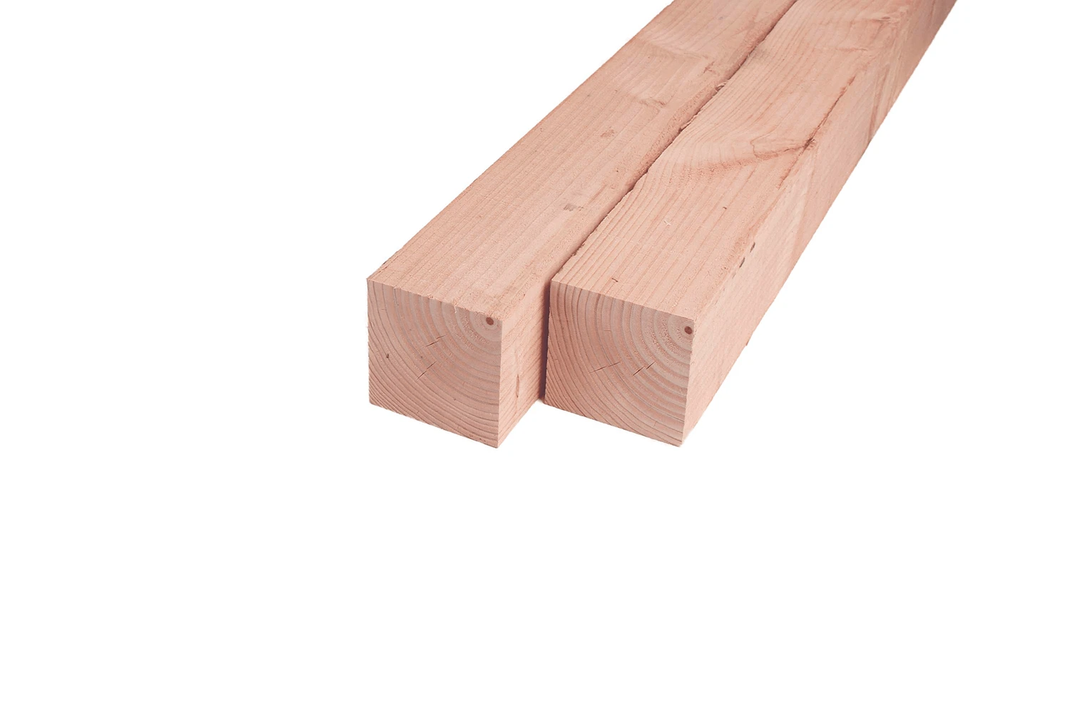 Douglas Paal 5 x 5 cm (50 x 50 mm) Fijnbezaagd - Lengte 350 cm - Afbeelding 1