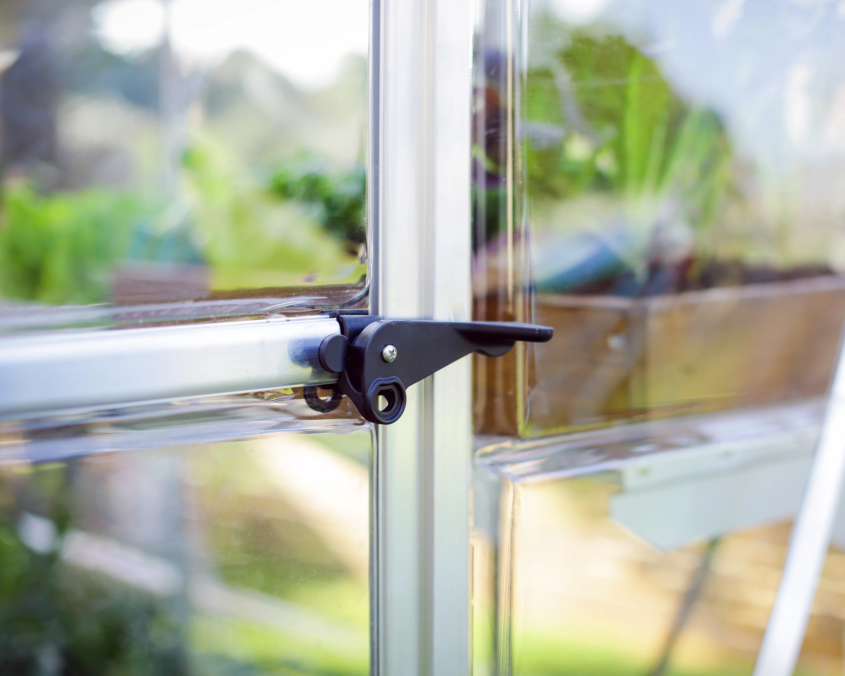 Palram Canopia Tuinkas Harmony 185 x 125 cm Zilver - Afbeelding 6