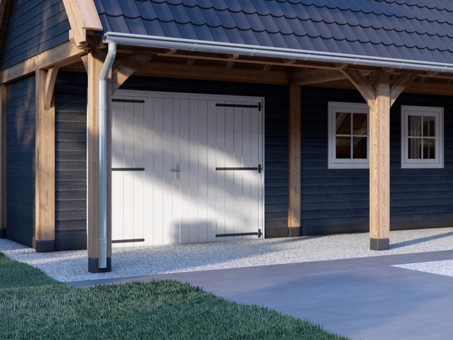 Trendhout PVC Dakgoot Eenzijdig - Tot 8000 mm - Afbeelding 1