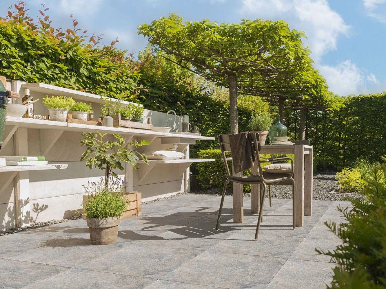 Keramische Tegel Kera Twice Multicolor 60 x 60 cm (600 x 600 mm) - Dikte 4.8 cm - Afbeelding 3