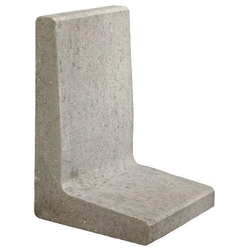 L-element Grijs 100 x 50 x 50 cm - Afbeelding 1