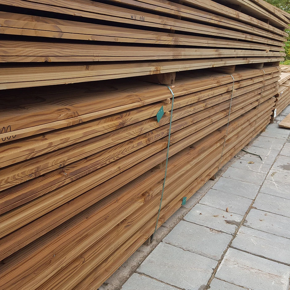 Douglas Sponningplank 1.8 x 19.5 cm (18 x 195 mm) Geïmpregneerd - Lengte 300 cm - Afbeelding 2