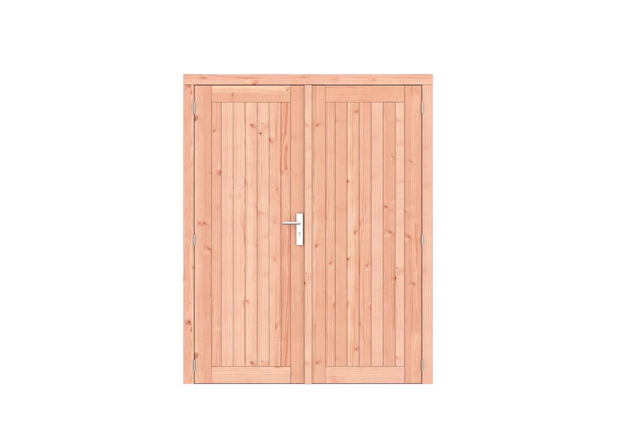 Douglas dubbele deur dicht Prestige - 168 x 209 cm - Onbehandeld - Afbeelding 1