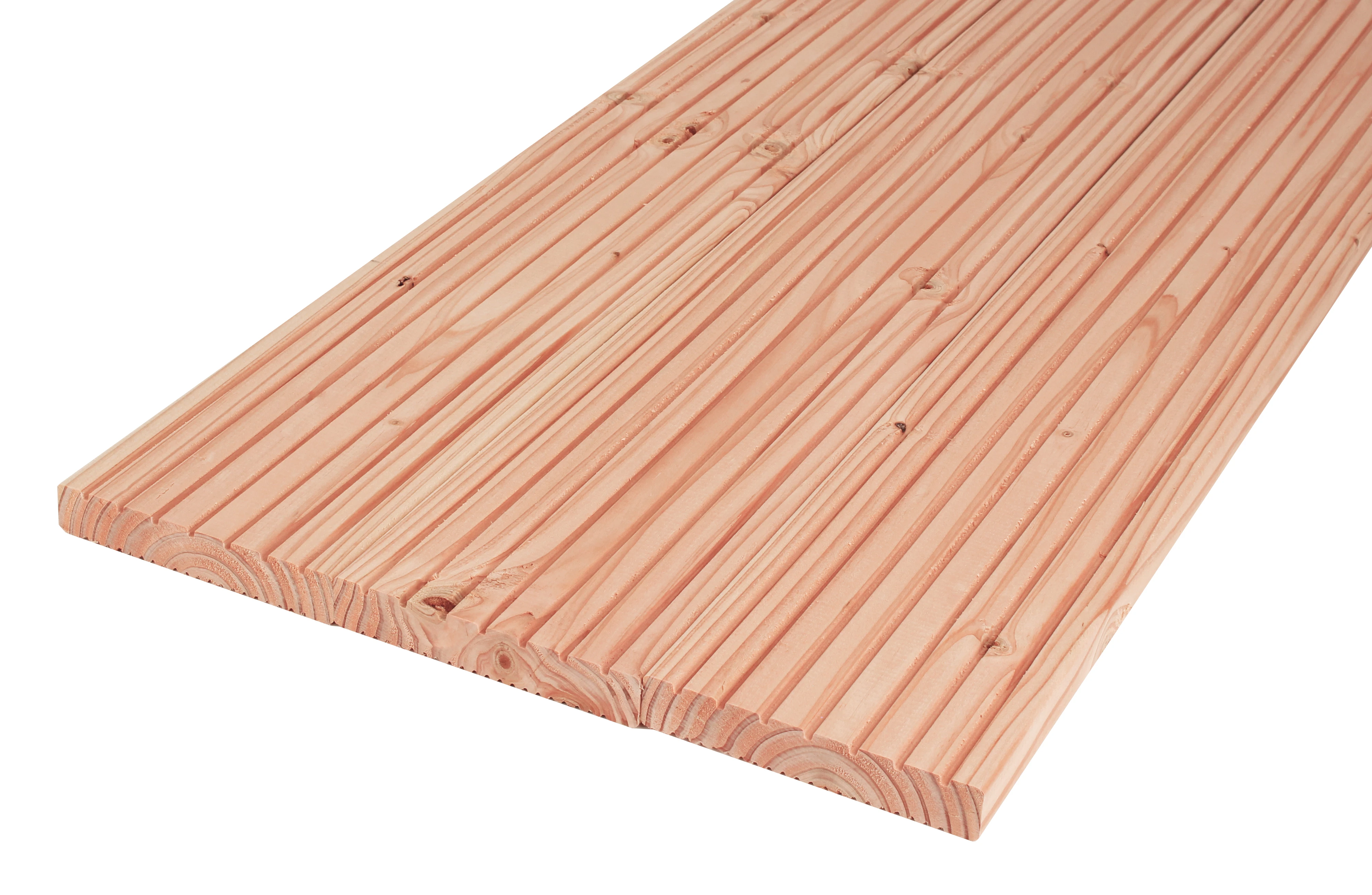Douglas Vlonderplank 2.4 x 13.8 cm (24 x 138 mm) Kleurloos Geïmpregneerd - Lengte 300 cm - Afbeelding 3