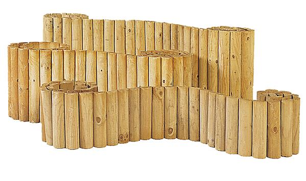 Rolborder, Groen Geïmpregneerd 5 x 20 x 250 cm - Afbeelding 1