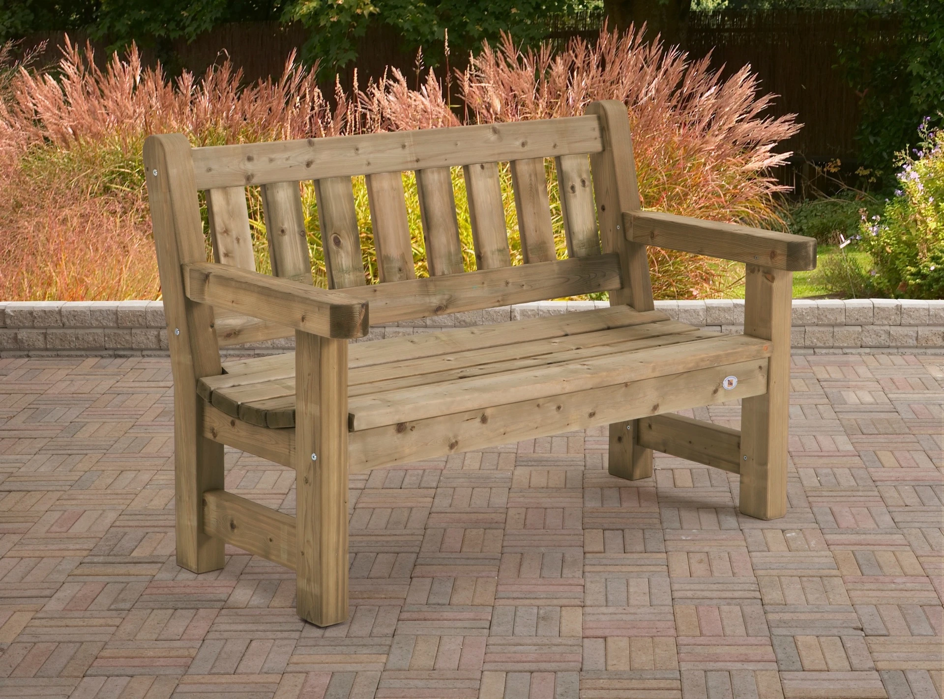 Talen Parkbank Zeist Tweezits - Afbeelding 2