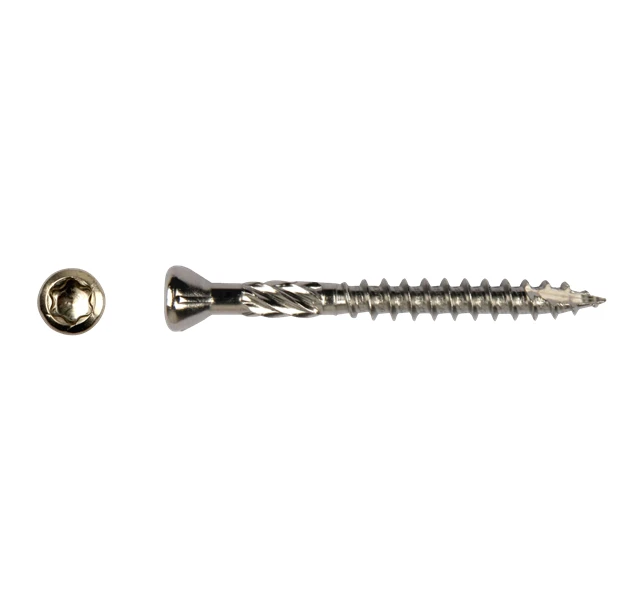 RVS Vlonderschroef 5 x 60 mm - Afbeelding 1