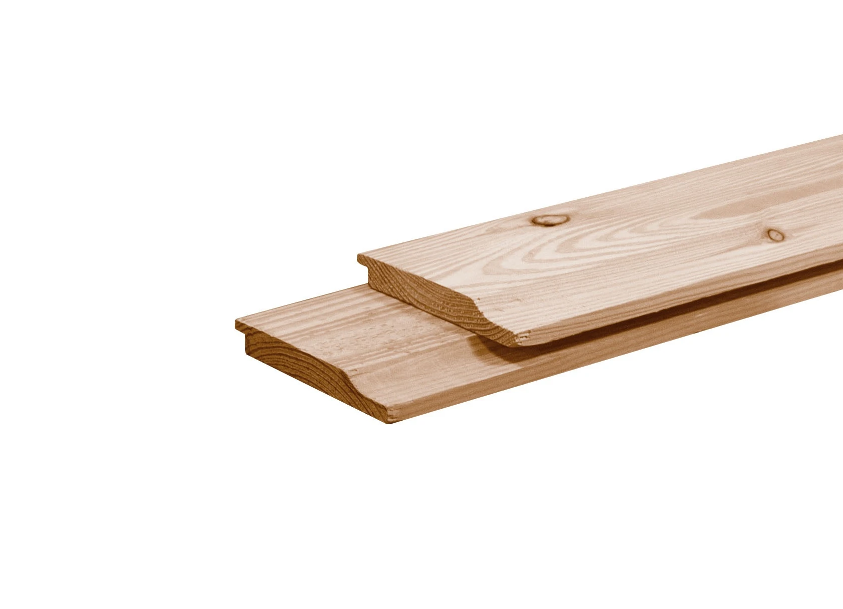 Douglas Enkel Rabat Geschaafd Geïmpregneerd 1.8 x 14.5 x 300 cm - Afbeelding 1